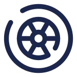 Wheel SVG Icon